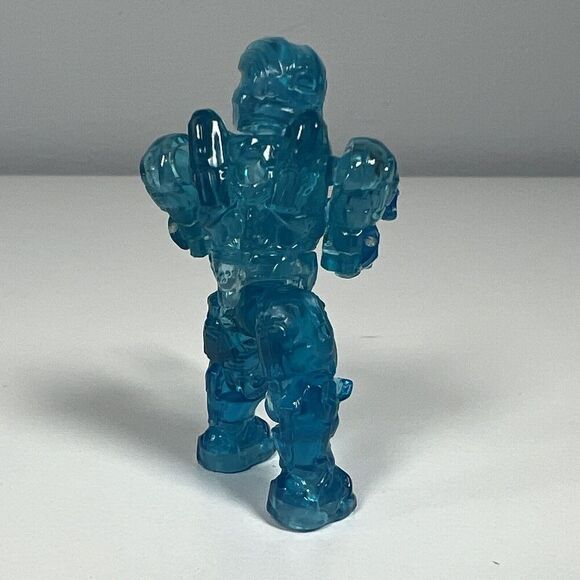 Halo Mega Bloks Spartan Recruit Active Camo Translucent Clear Blue Mini Figure - Picture 4 of 4